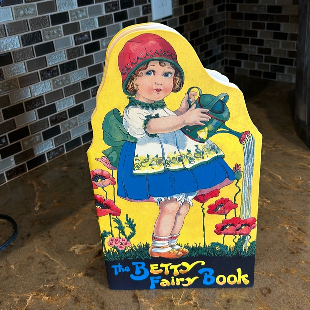 Vintage The Betty Fairy Book Die Cut Paperback